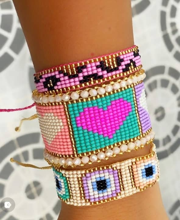 Hermosas pulseras Miyuki