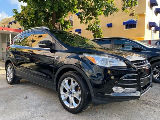 Ford Escape Titanium Ecoboost 2016 Negro, Bluetooth, 4X4,